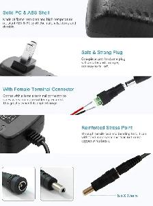 TOP QUALITY 12v Adapter ➤ LED Lights、CCTV、Router、External HDD... - Photo 8