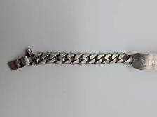 (B2224) Bracelet, silver 28.5 grams 8' - Photo 5