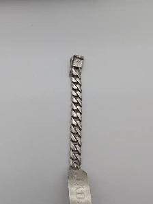 (B2224) Bracelet, silver 28.5 grams 8' - Photo 6