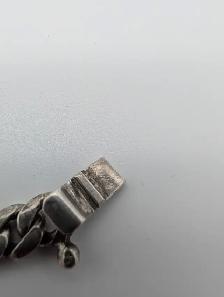 (B2224) Bracelet, silver 28.5 grams 8' - Photo 8