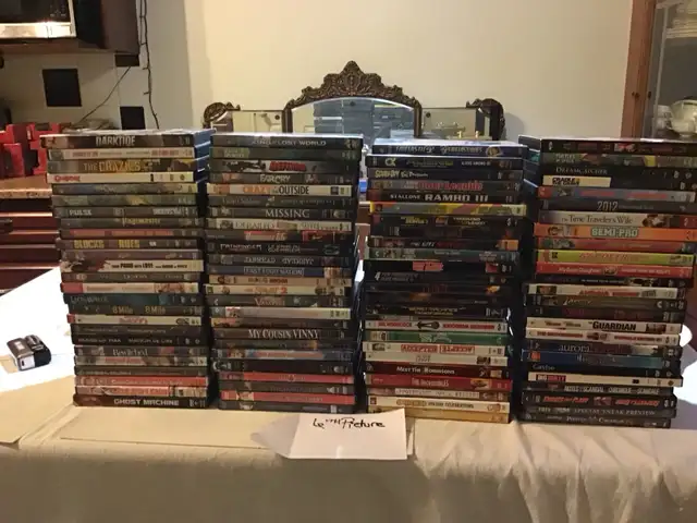 DVD’s 100 lot
