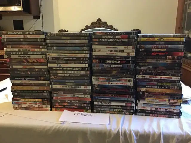 DVD’s 100 lot