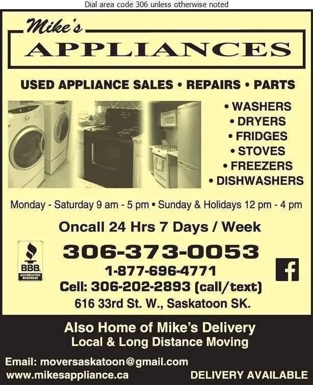 freezer fridge stove washer dryer dishwasher repair