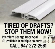 ⭐️GARAGE DOOR WEATHERSTRIPPING⭐️
