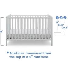Convertible Baby crib - Photo 3