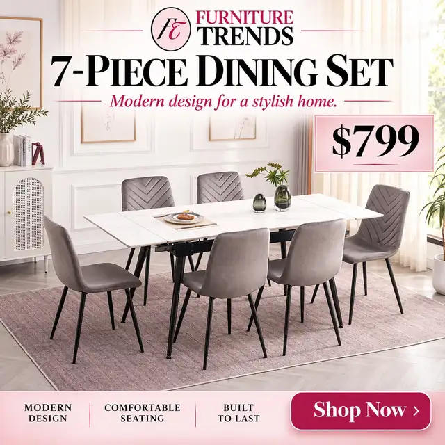 Furniture Trends 7-Piece Dining Set