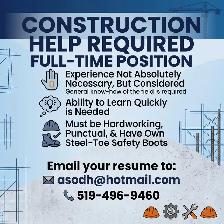 General Labor - Construction