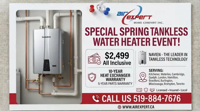 WATER HEATER WATER HEATER TANKLESS WATER HEATER INSTALLED