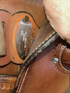 Traditional Western Leather Horse Saddle Brown with Saddle Bags - Photo 3