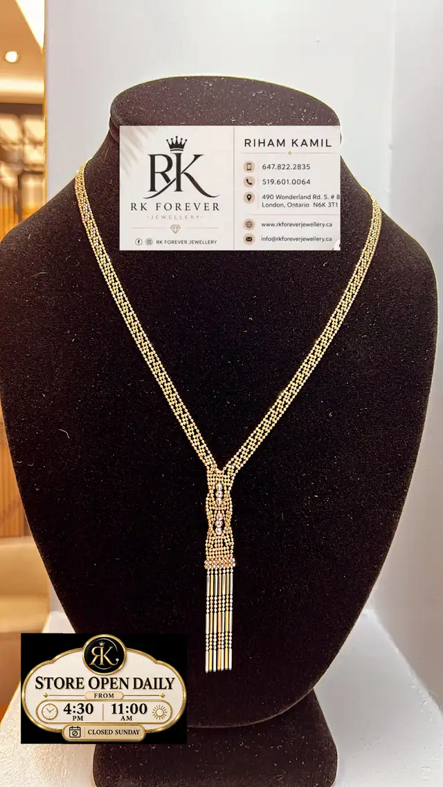 14k  Two Tone Gold Necklace # R57