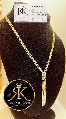 14k  Two Tone Gold Necklace # R57 - Photo 3