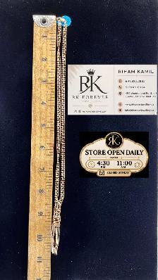 14k  Two Tone Gold Necklace # R57 - Photo 5