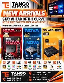 'NEW ARRIVALS' PREMIUM ANDROID & LINUX DEVICES..