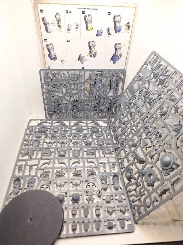 Warhammer 30k Horus Heresy Saturnine Siege Dreadnought NoS