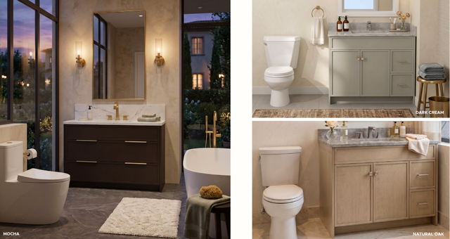 NEW CUSTOM-ORDER BATHROOM VANITY – COMTEMPO COLLECTION