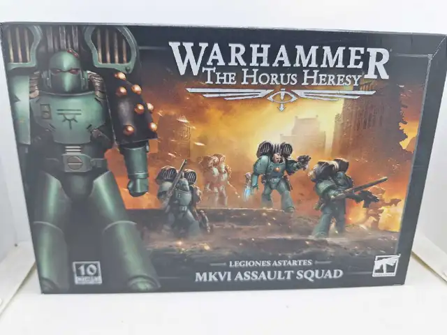 Warhammer 30k Horus Heresy MKVI  Assault Squad NiB