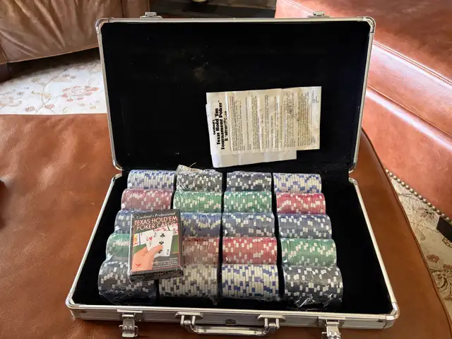 Texas Hold’Em Tournament Poker Set