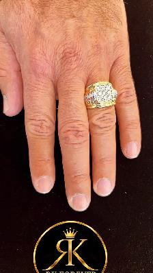 Men’s Diamond Ring 10k - Photo 7