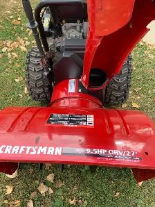 Craftsman 9.5HP 27-inch Snow Blower - Photo 2