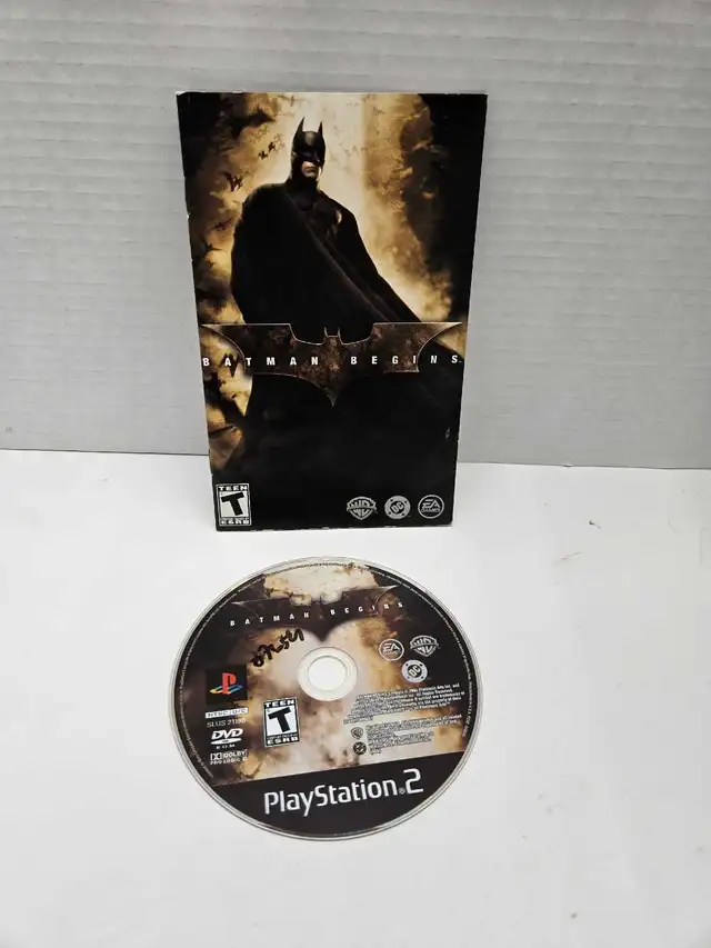PS2 Batman Begins