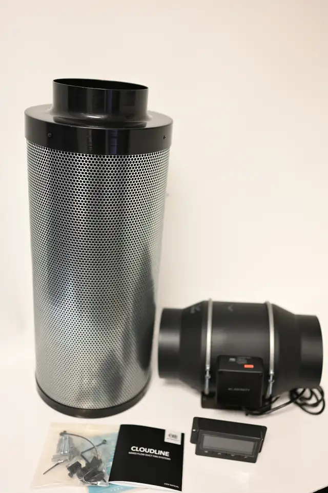 AC carbon Filter 6x24with Inline Duct Cloudline Series Brand New