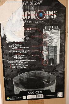AC carbon Filter 6x24with Inline Duct Cloudline Series Brand New - Photo 7
