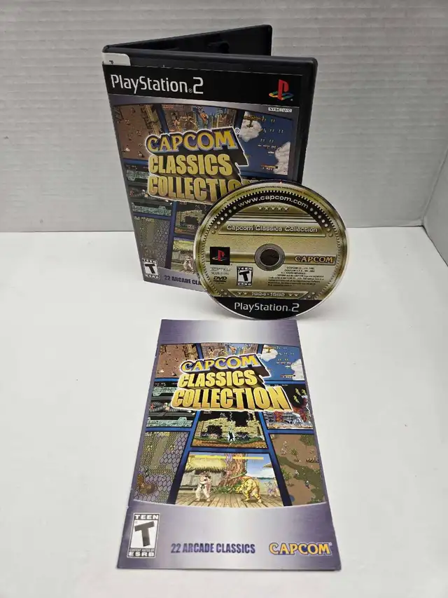 PS2 Capcom Classics Collection Vol 1