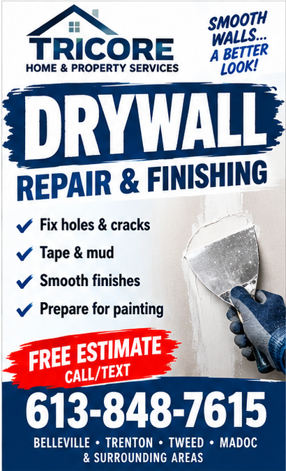 Tricore Home & Property Services Drywall and Painting