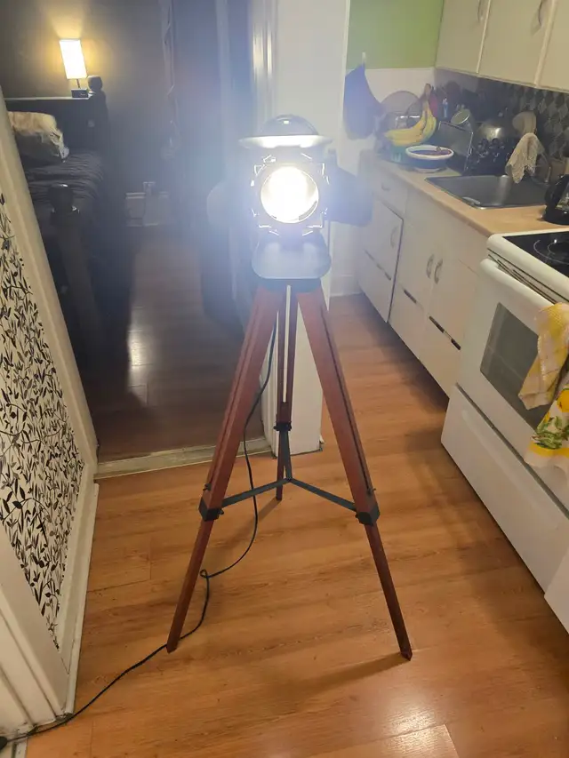 Studio Spotlight Tripod Floor Lamp