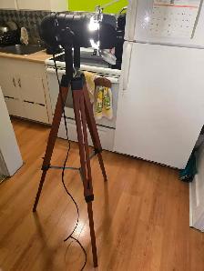 Studio Spotlight Tripod Floor Lamp - Photo 2