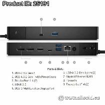 Dell Thunderbolt Laptop Docking Station WD22TB4 - Photo 4