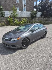 Honda civic 2012 514-688-3453