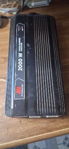 2000 watt eliminator power inverter for sale $100 firm.