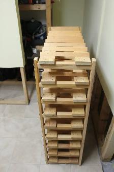 Sturdy Wooden Wine Rack - Photo 3