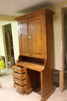 Pine Wood Cabinet / Desk - Photo 3
