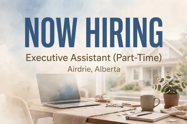 Executive Assistant (Part-Time) - Airdrie