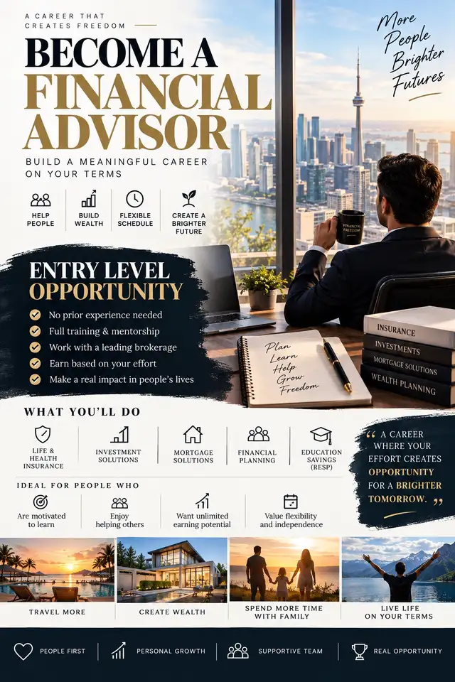 Opportunities in Finance (Part time/Full time)