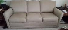 Tan La-Z-Boy sofa and loveseat for sale