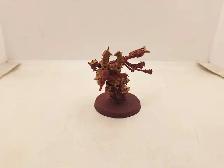 Warhammer 40k World Eaters Khârn The Betrayer Primed Red /w Gold