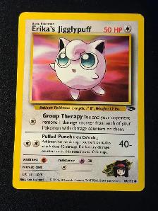 Pokemon Erika's Jigglypuff 69/132 Gym Challenge Card