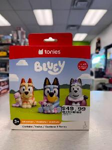 Tonies Bluey Audio Toy Figurine 3 Pack Set - BRAND NEW