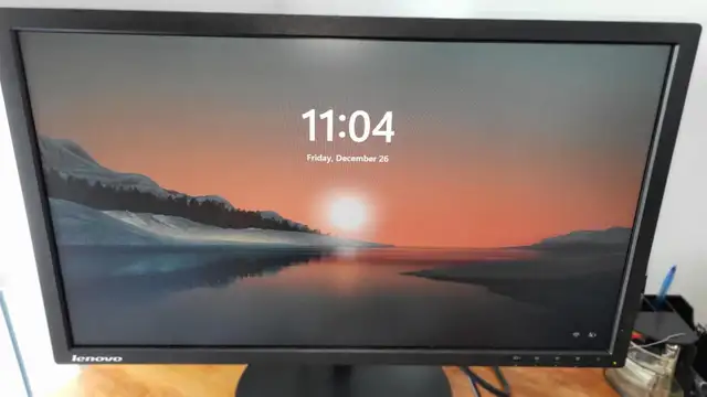 24' Lenovo Monitor