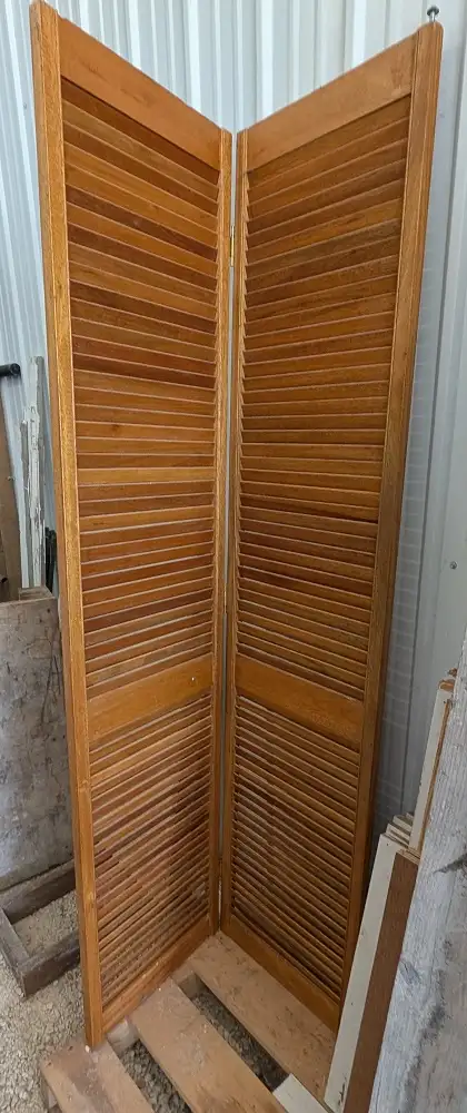 Louvered Bi-fold Door