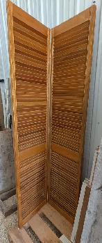 Louvered Bi-fold Door