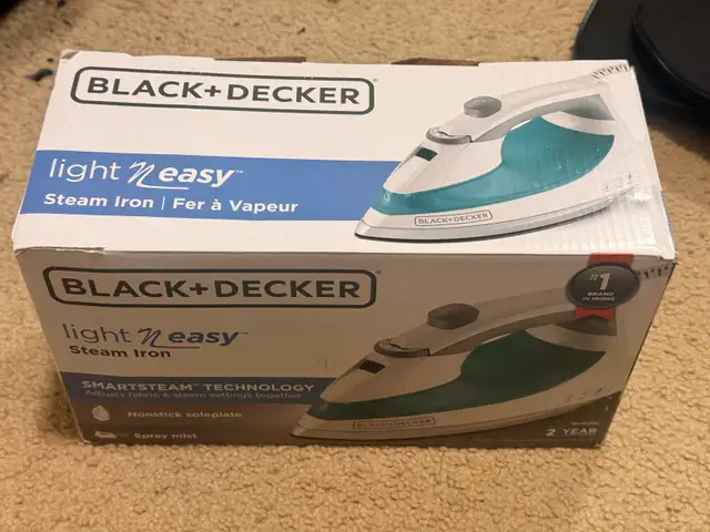 Black and Decker Electric Iron