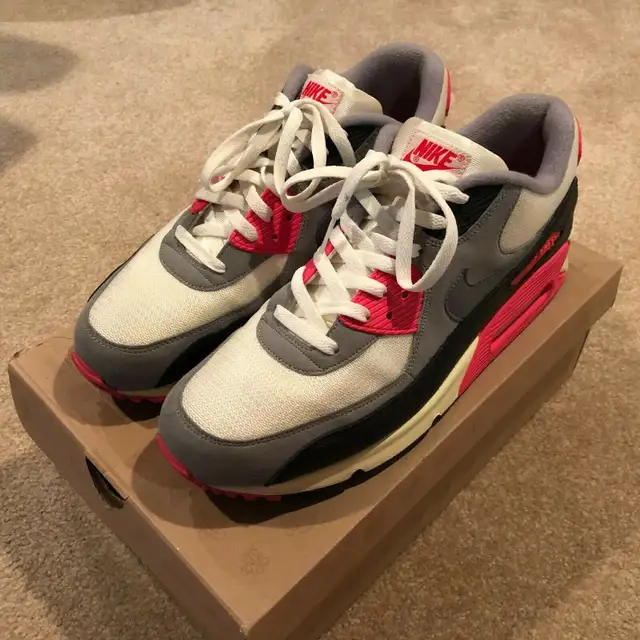 Nike Infrared Air Max 90 2013 Size 13