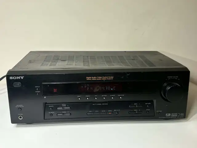 Sony STR-DE595 Surround Sound Receiver - Dolby Digital & DTS