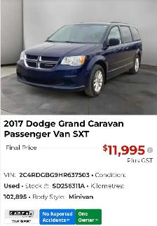 2017 Dodge Grand Caravan