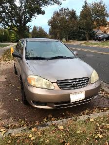 2003 Toyota Corolla LE
