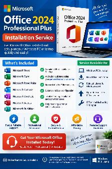 Microsoft Office 2024 Pro Plus | MS Word, Excel, PowerPoint